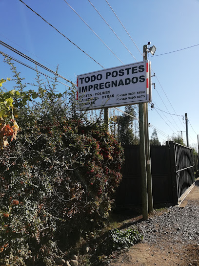 Comercial Todo Postes Impregnados San Vicente en San Vicente de Taguatagua