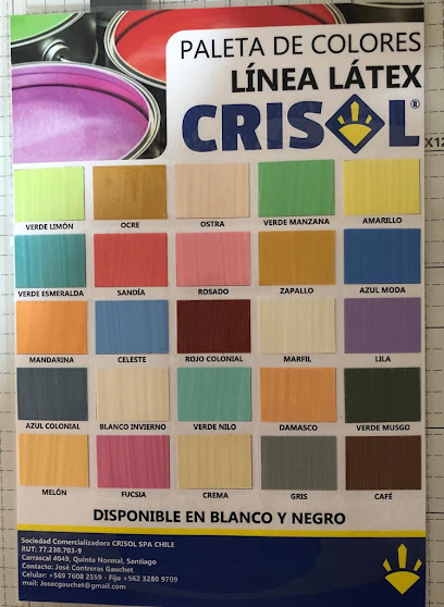 Ferretería y Pinturas Crisol Marca Registrada en Quinta Normal